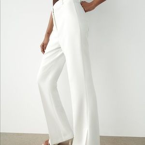 ZARA Straight Slit Pants
